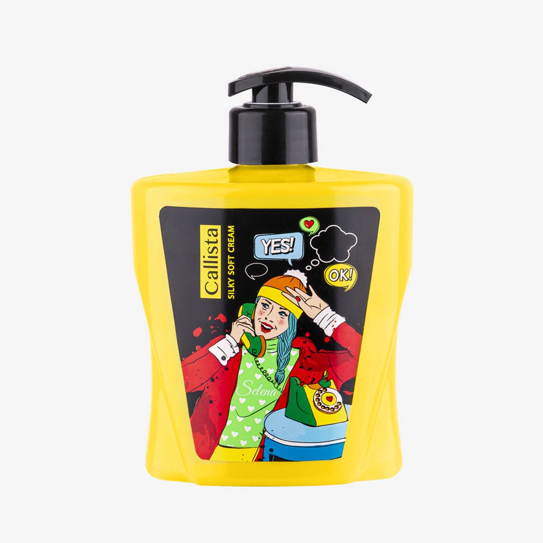 لوسیون صورت و بدن کالیستا سلنا زرد